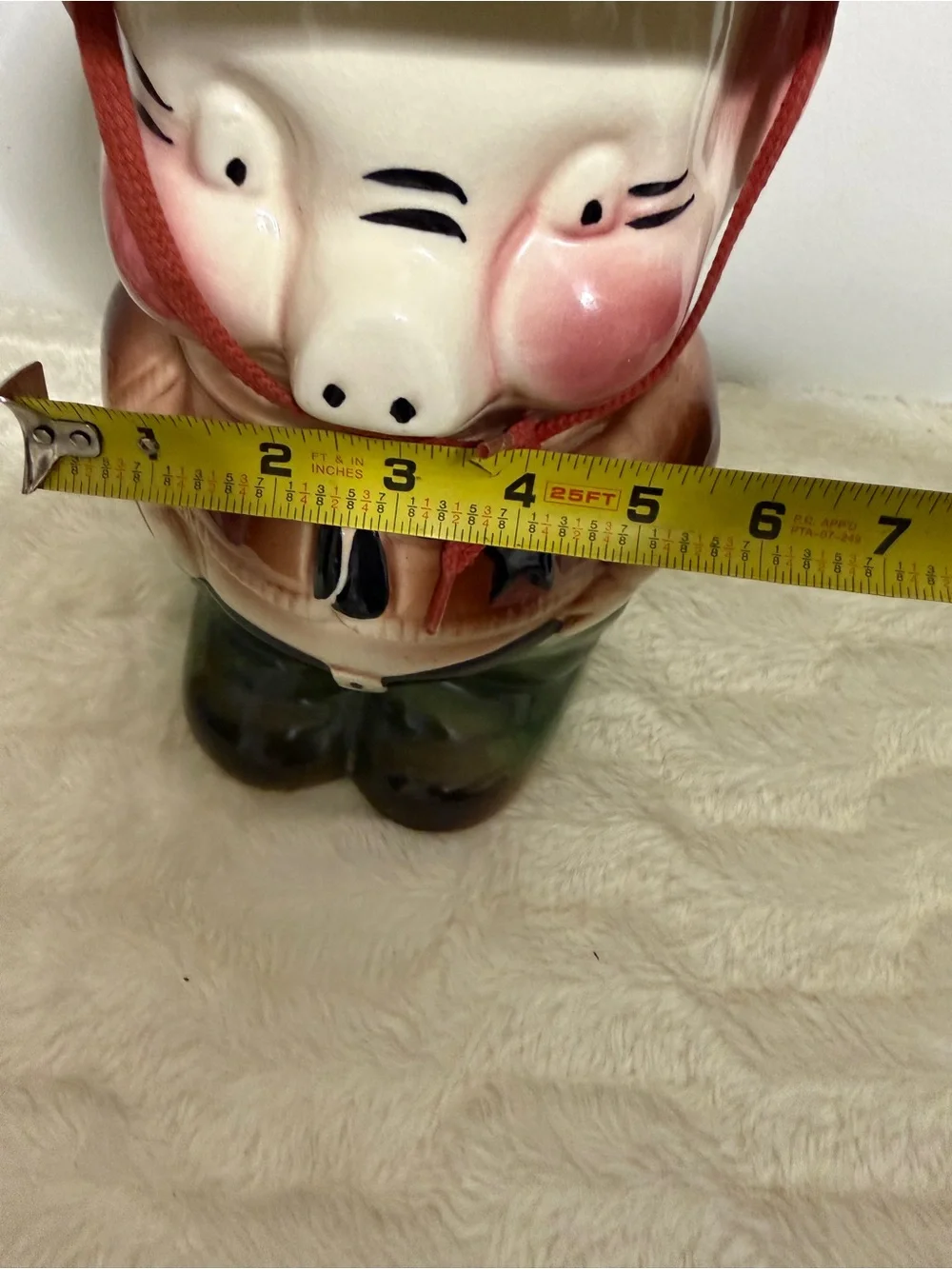 Robinson Ransbottom Cookie Jar Sheriff Pig Roseville RRP